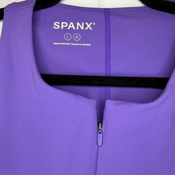 NWT New Spanx Get Moving Zip Front Dress size L - Picture 3 of 7